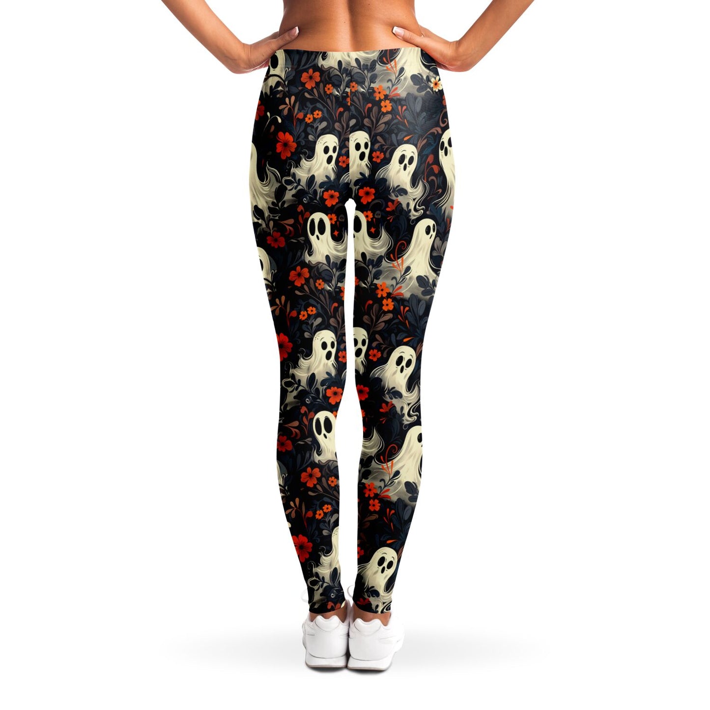 Flowerly Haunters - Leggings AOP