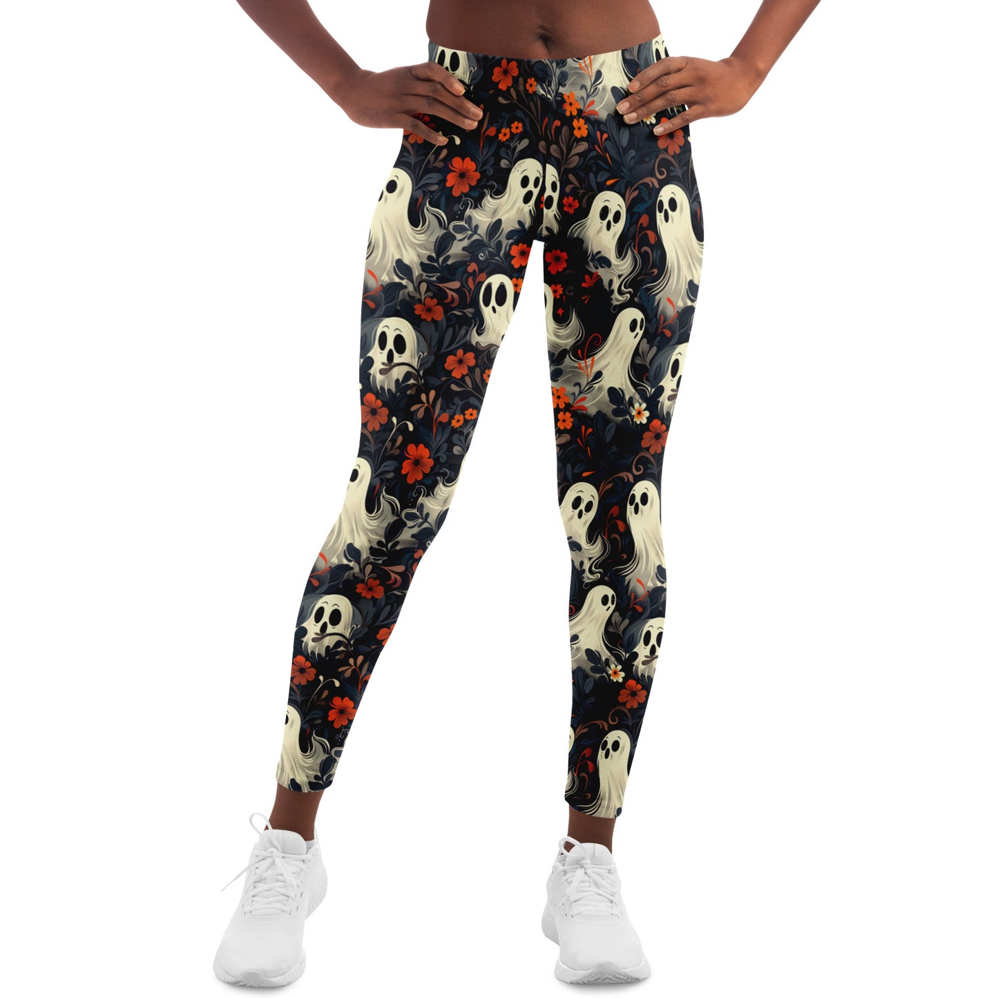 Flowerly Haunters - Leggings AOP