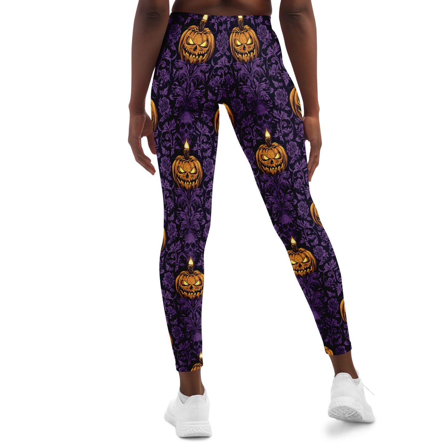 Bright Jacks, Dark Skulls - Leggings AOP