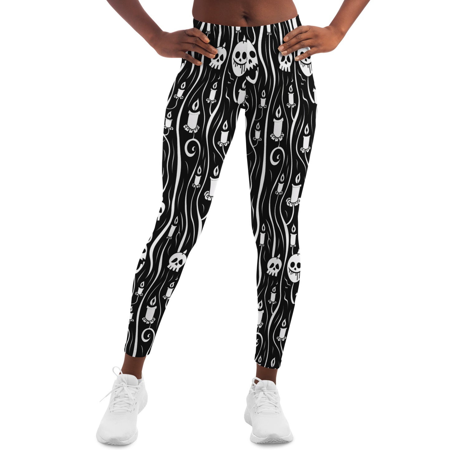 Candlesmoke Skullies - Leggings AOP