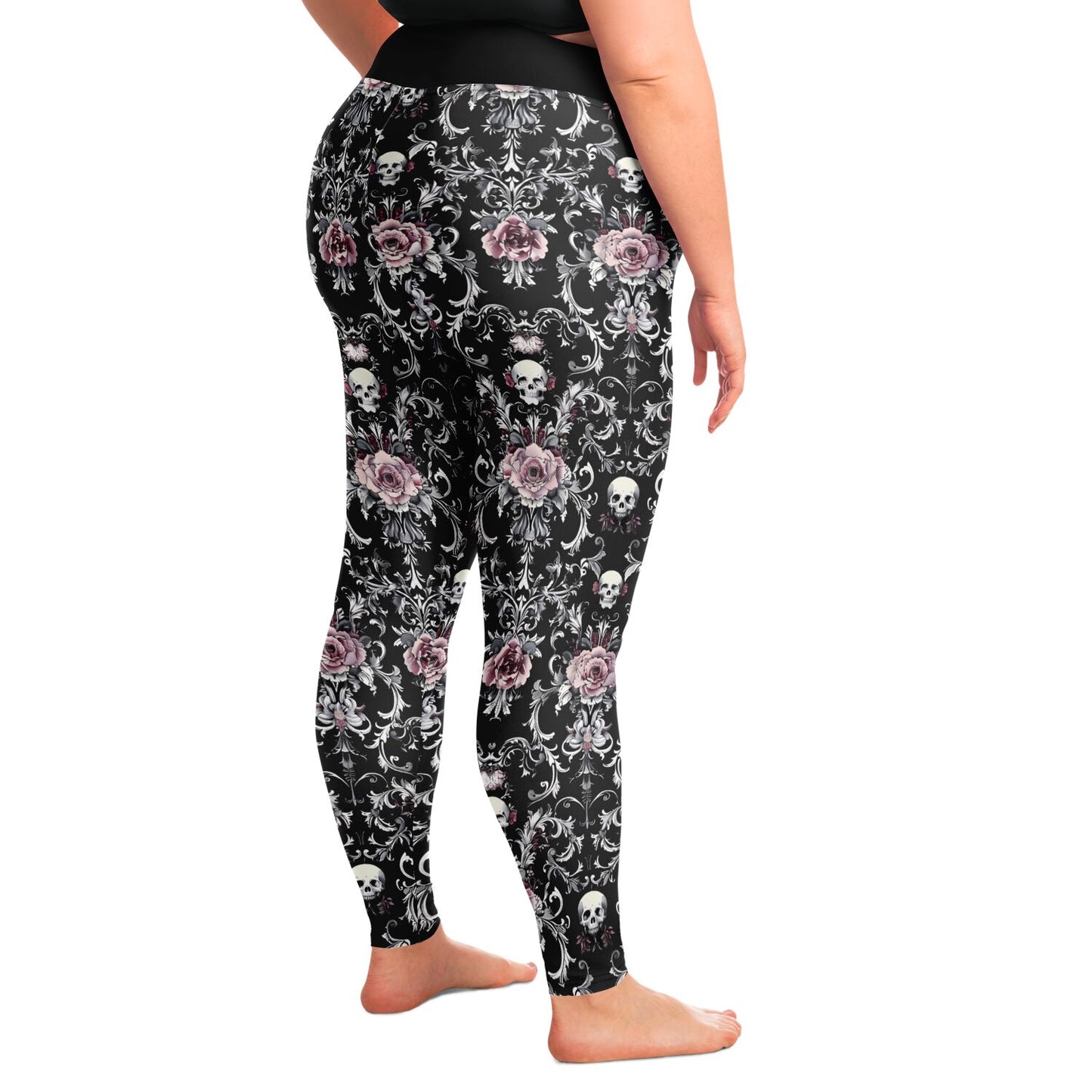 Pastel Goth - 2X - 6X Leggings - AOP