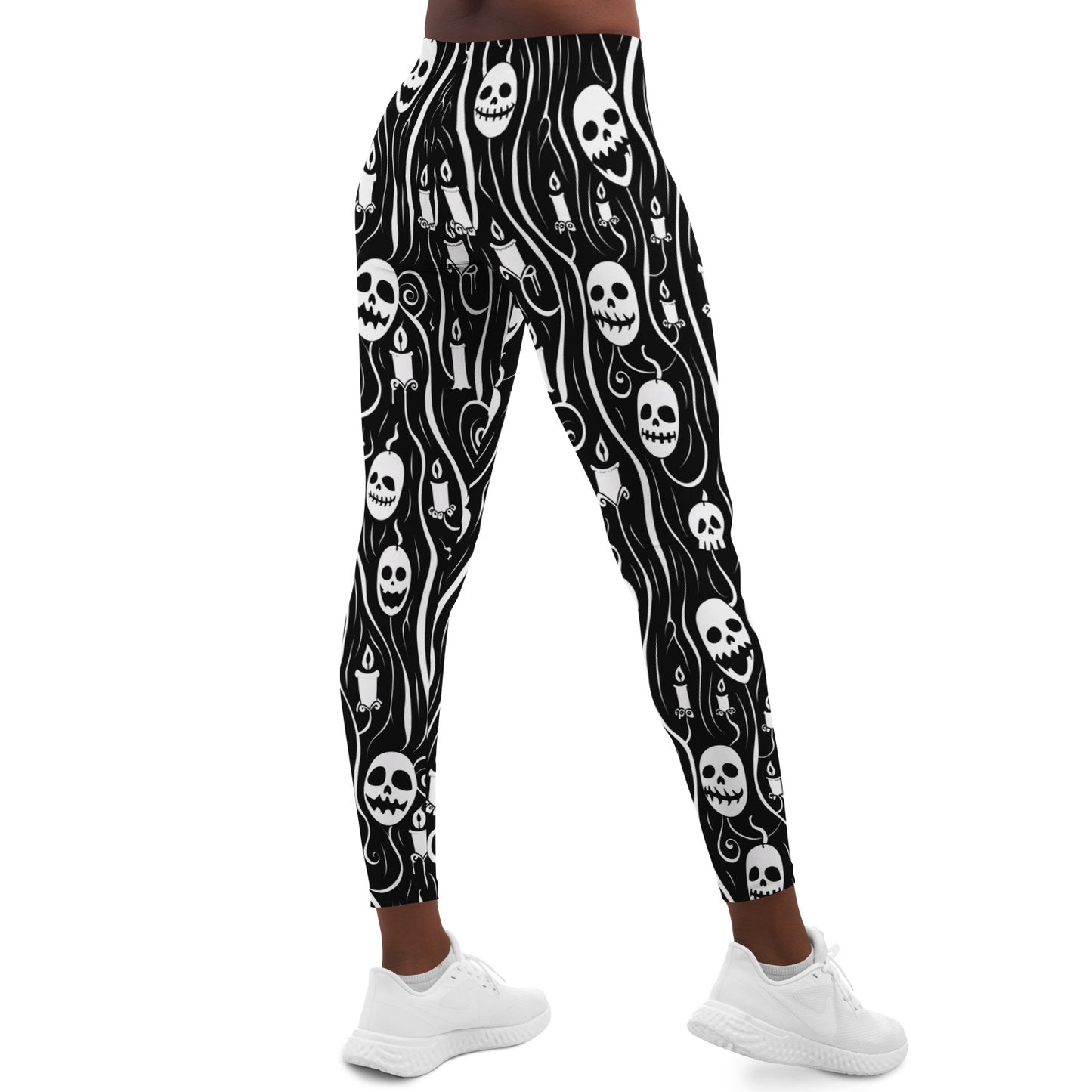 Candlesmoke Skullies - Leggings AOP