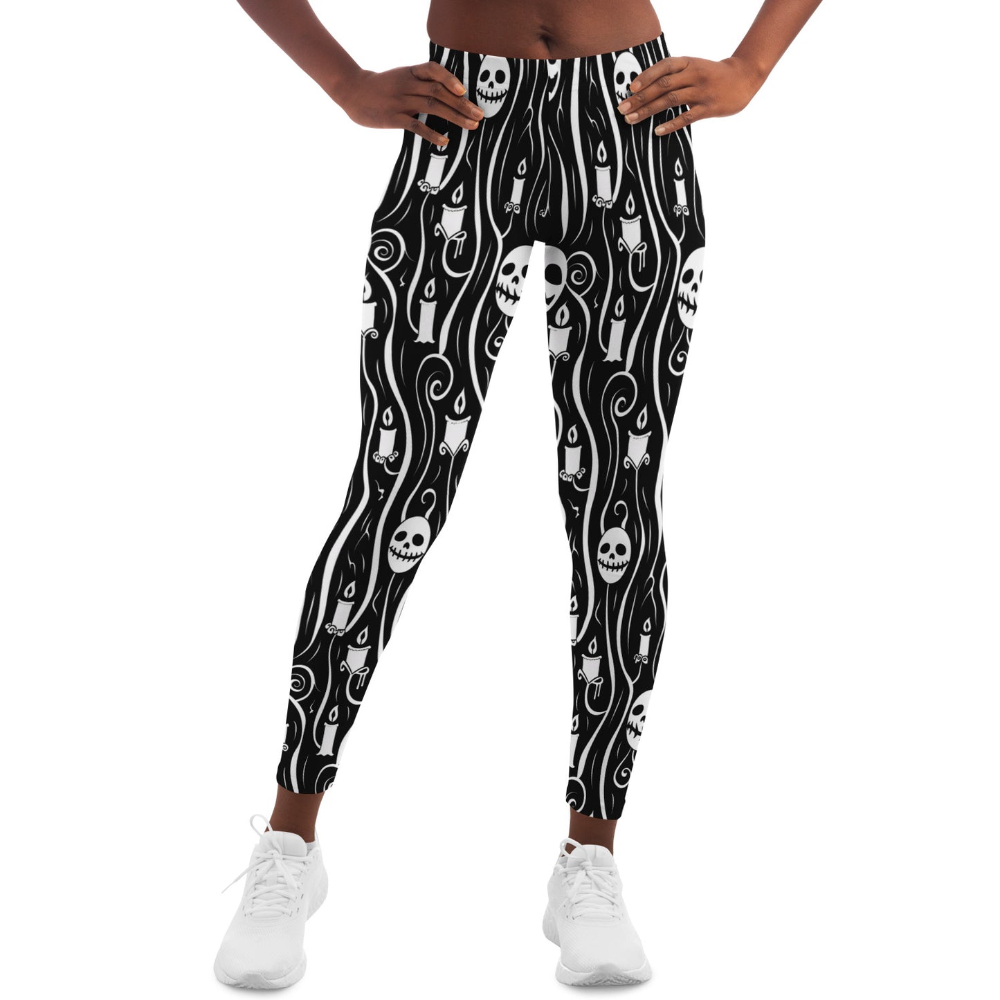 Candlesmoke Skullies - Leggings AOP