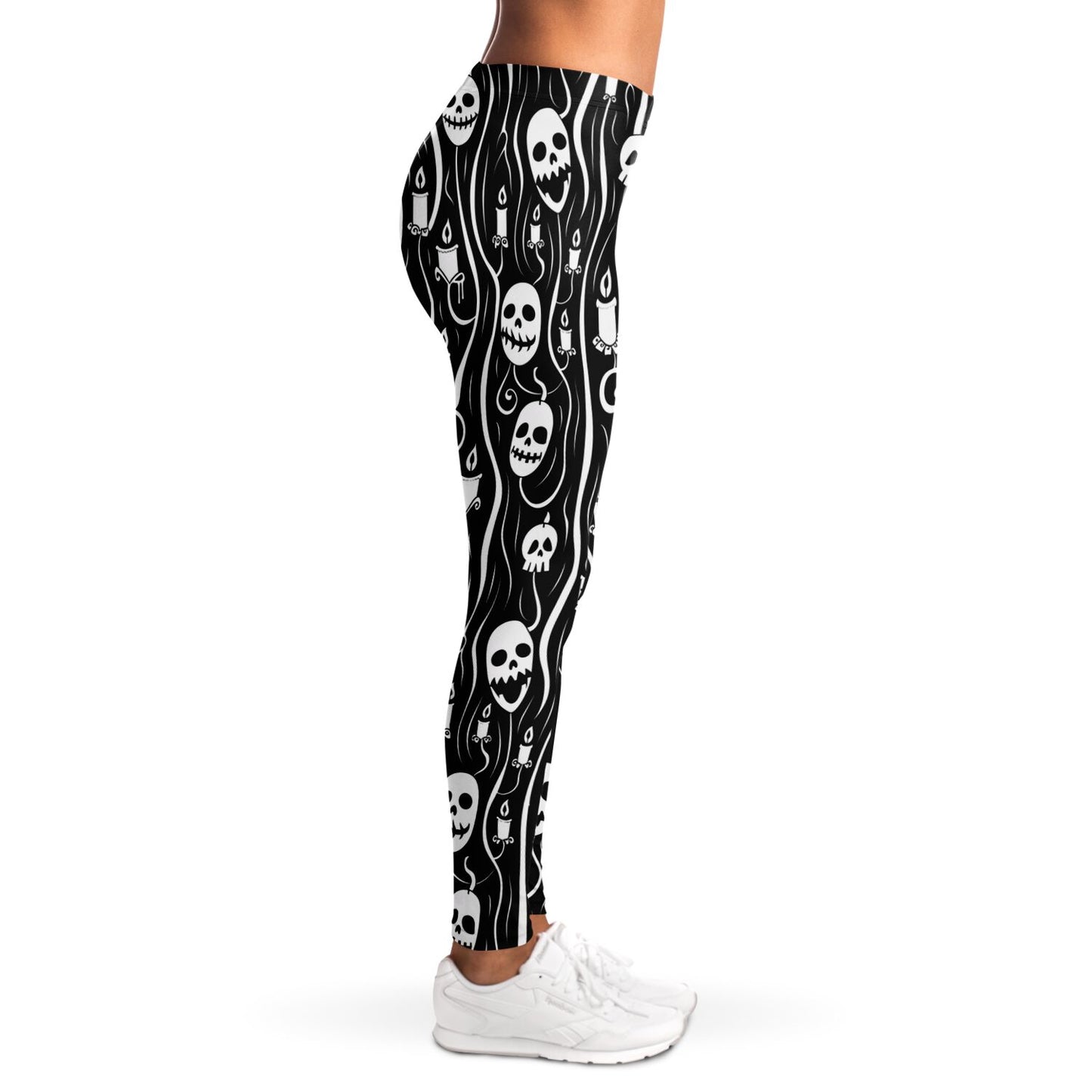 Candlesmoke Skullies - Leggings AOP