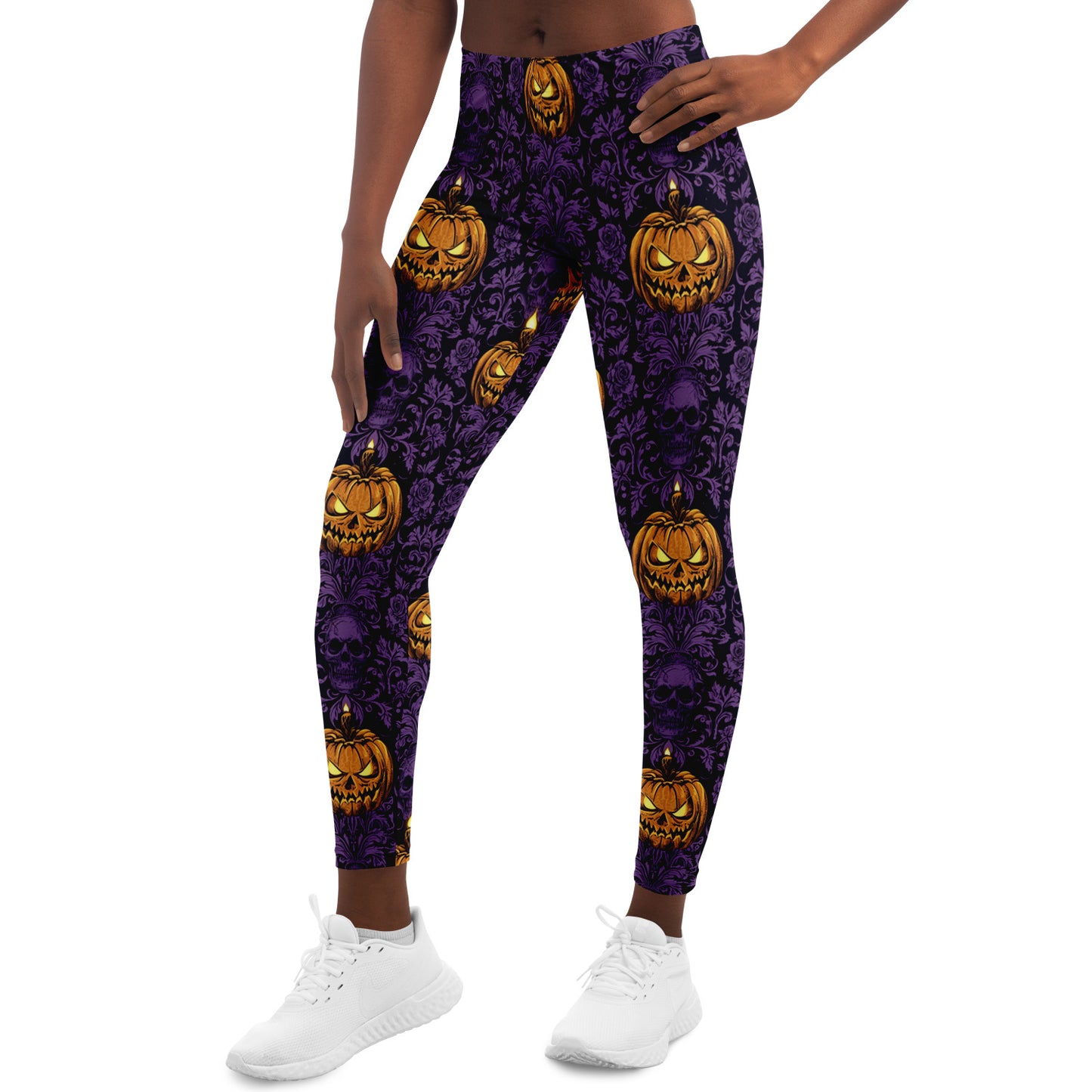 Bright Jacks, Dark Skulls - Leggings AOP