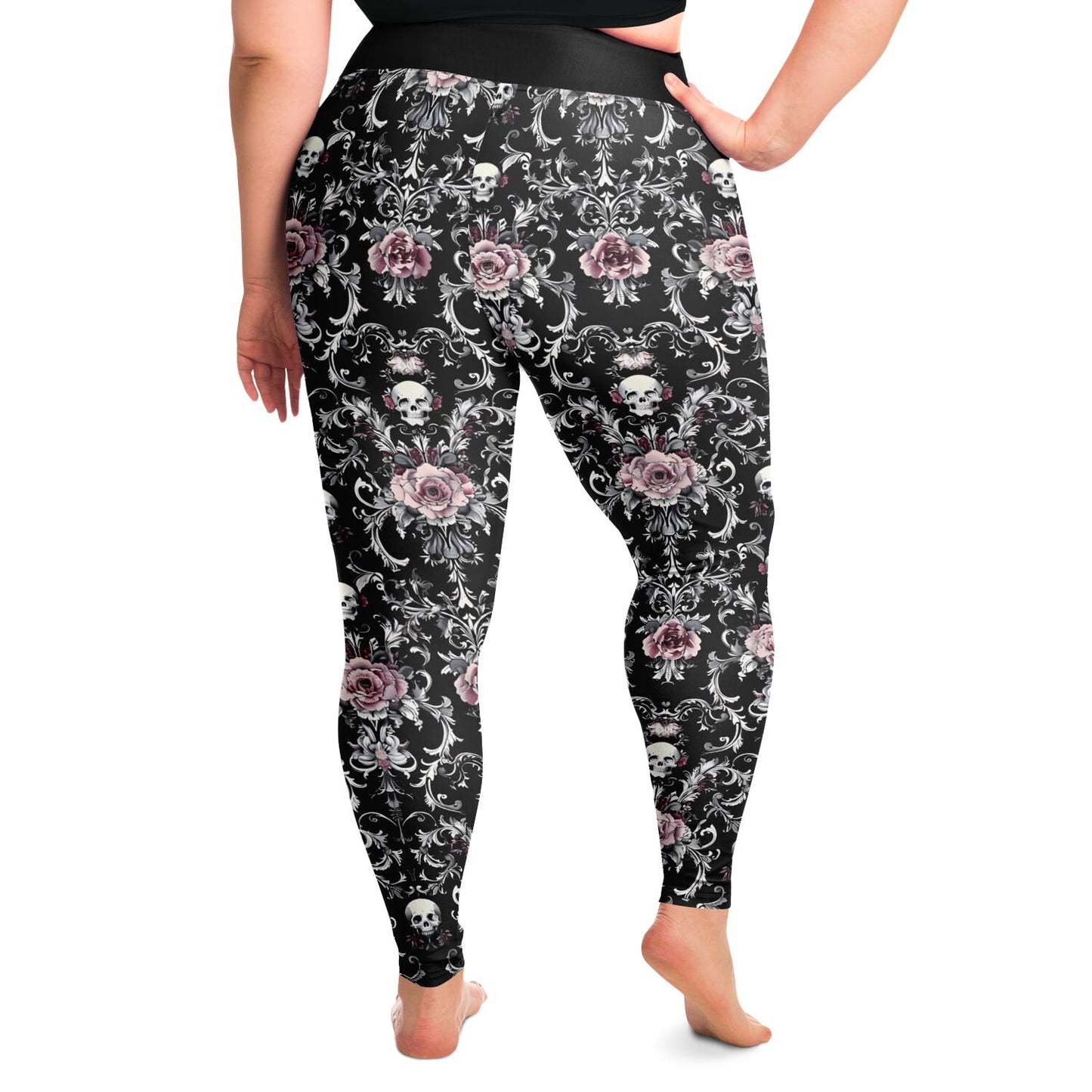 Pastel Goth - 2X - 6X Leggings - AOP