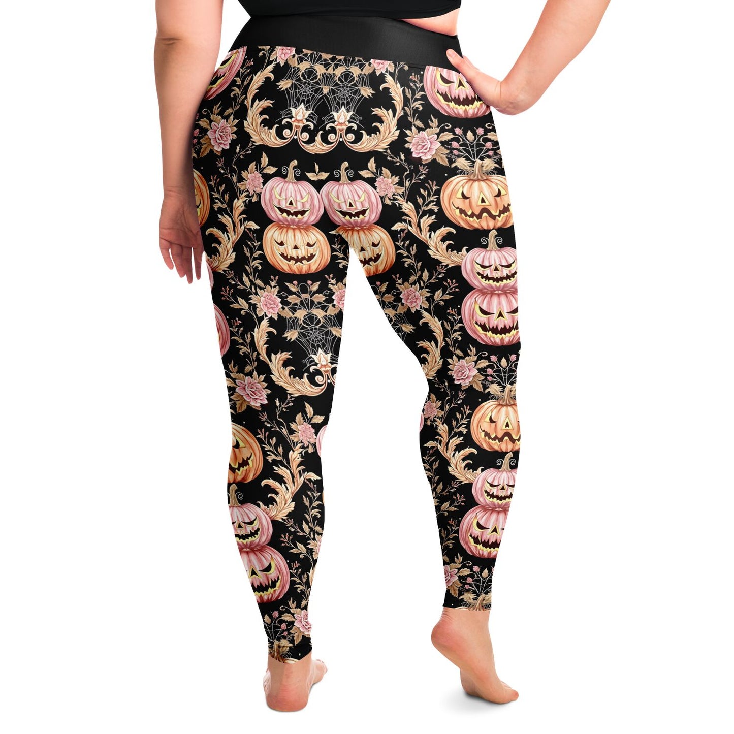 Bouge O’Lanterns - 2X - 6X Leggings - AOP