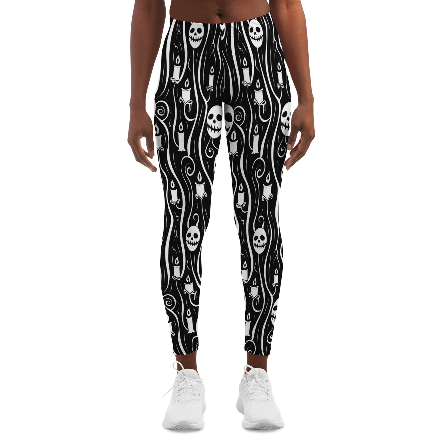 Candlesmoke Skullies - Leggings AOP