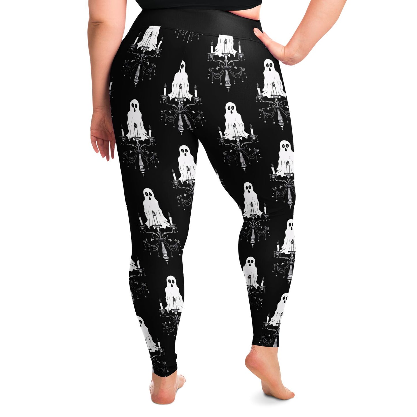 Ghostly Chandeliers  - 2X - 6X Leggings