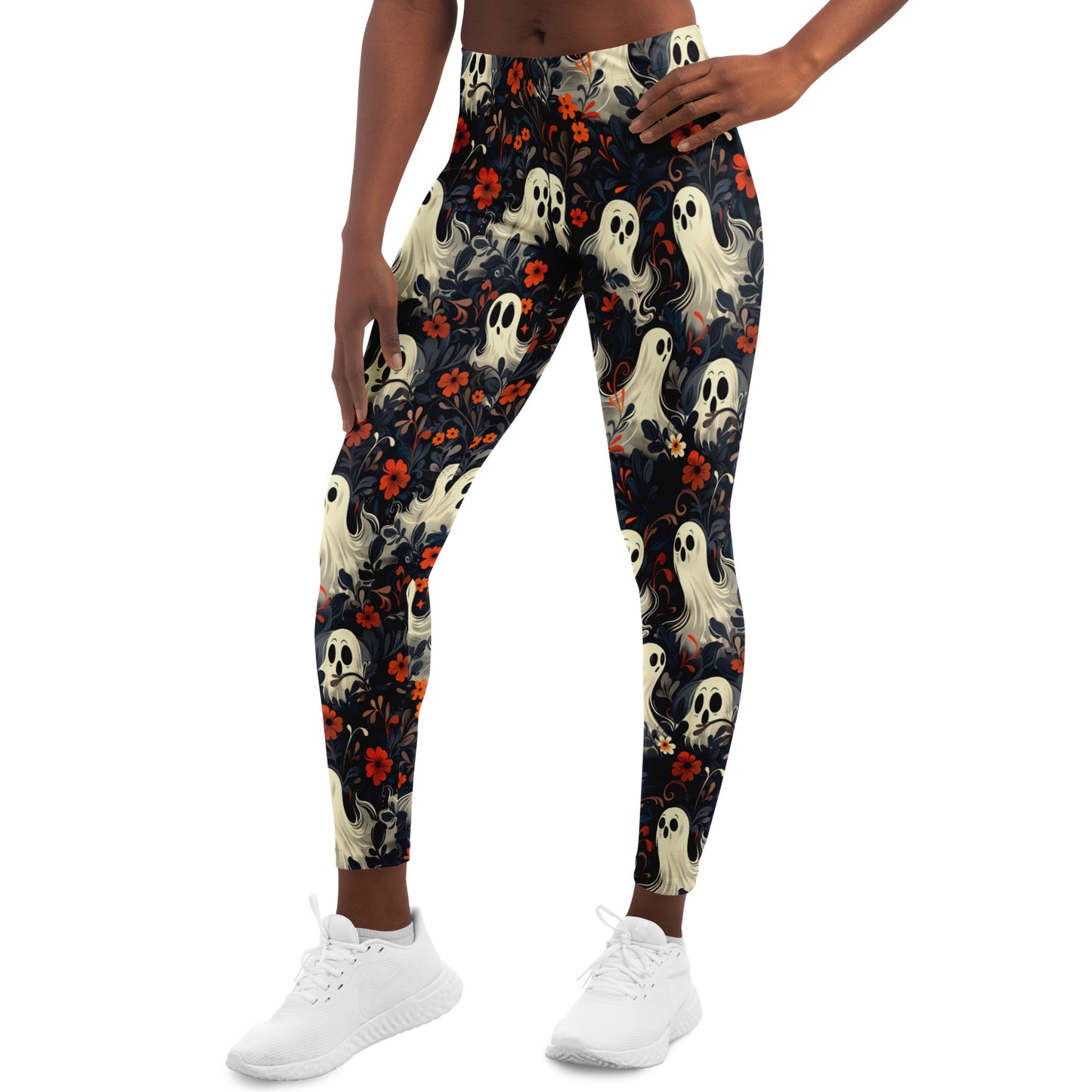 Flowerly Haunters - Leggings AOP