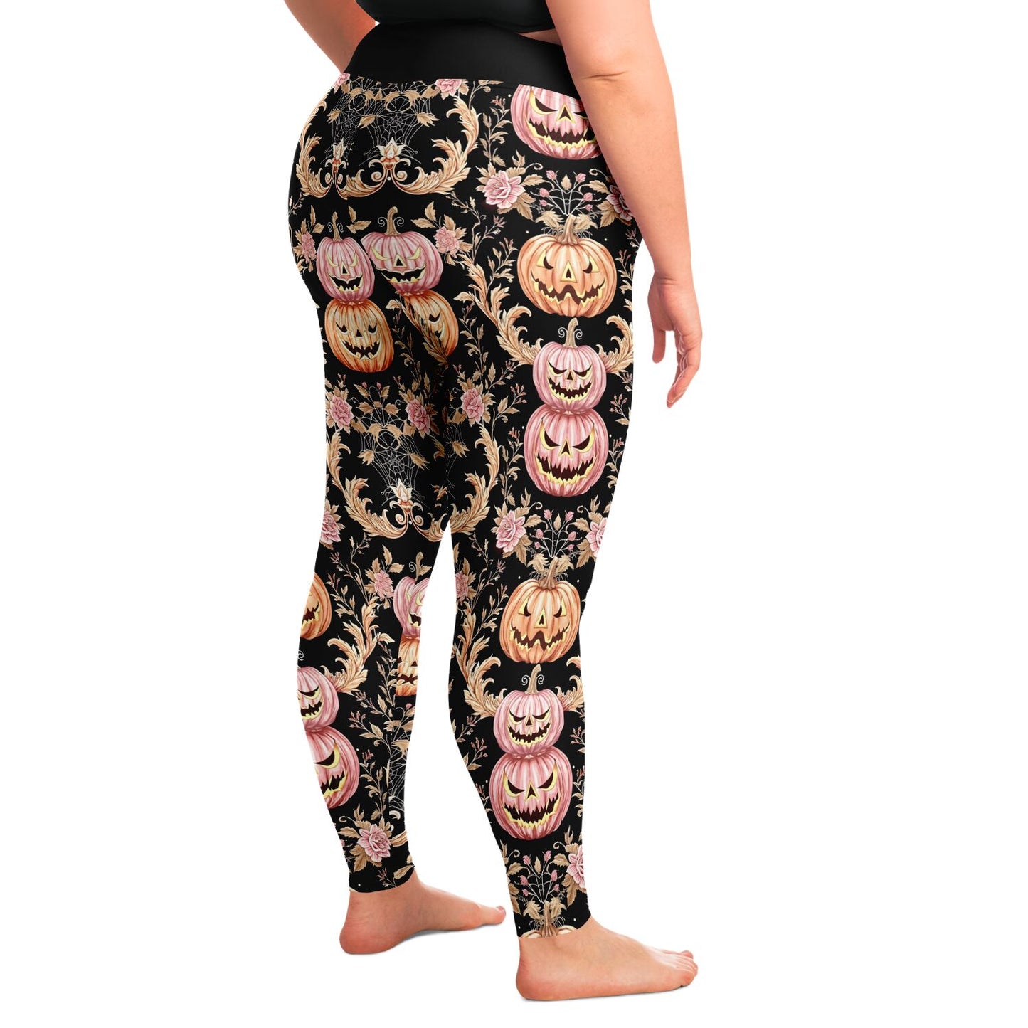 Bouge O’Lanterns - 2X - 6X Leggings - AOP