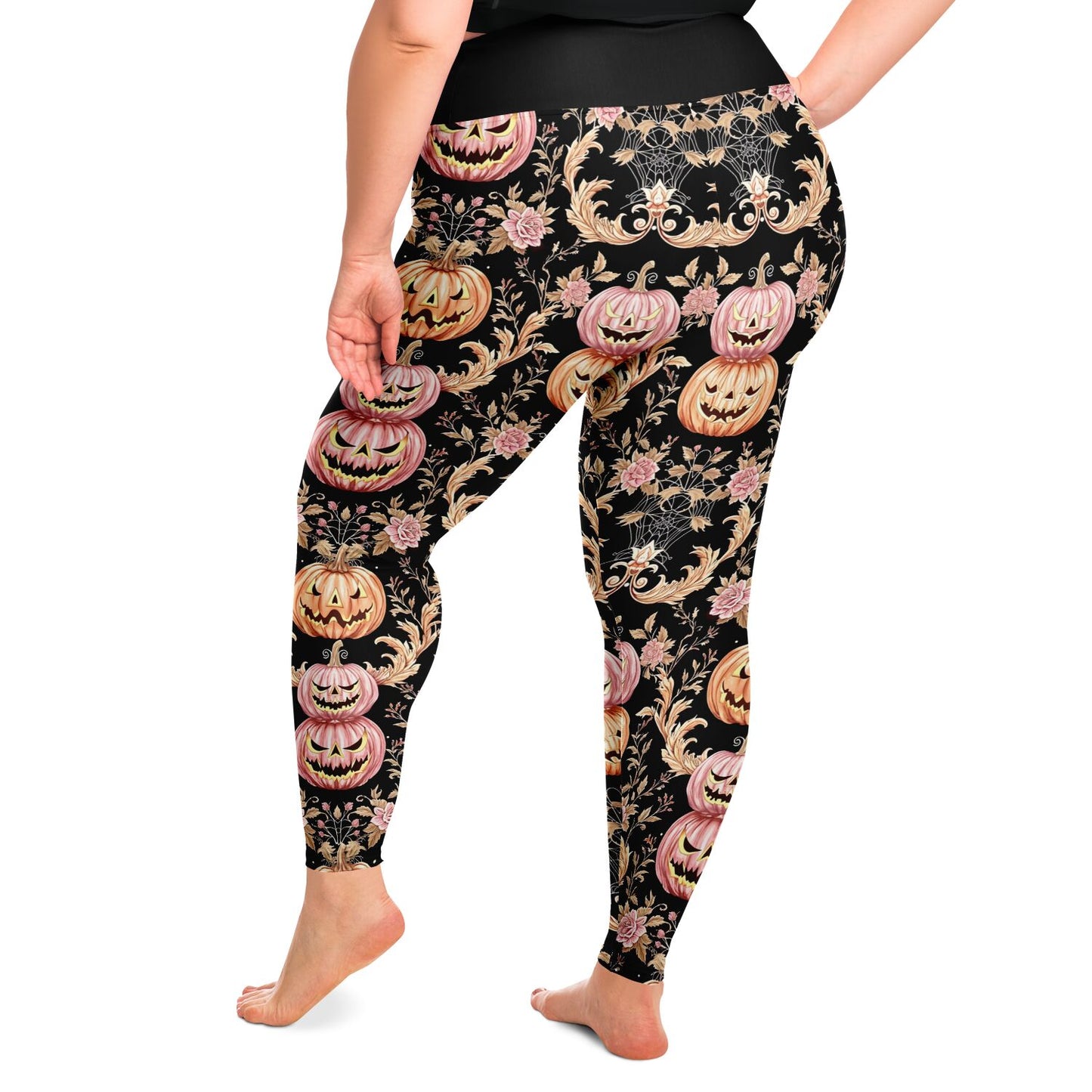 Bouge O’Lanterns - 2X - 6X Leggings - AOP