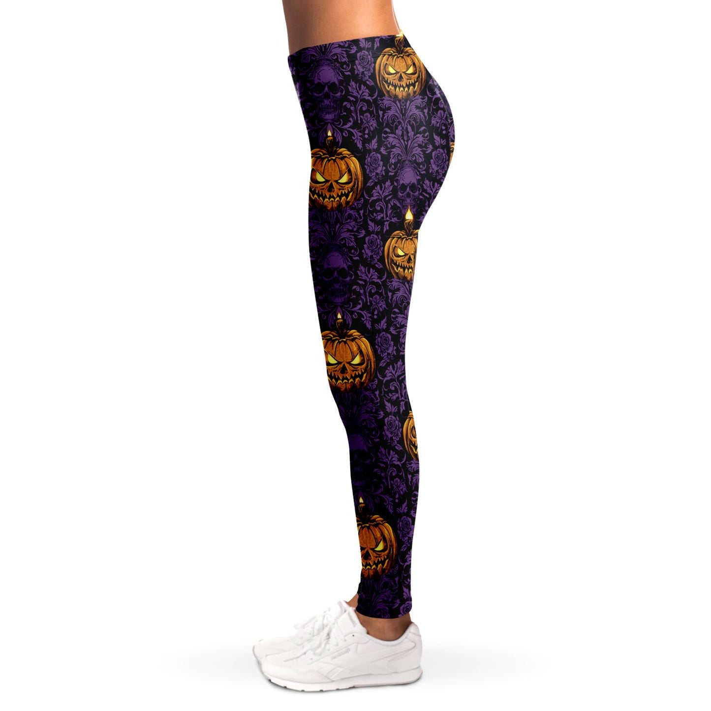 Bright Jacks, Dark Skulls - Leggings AOP