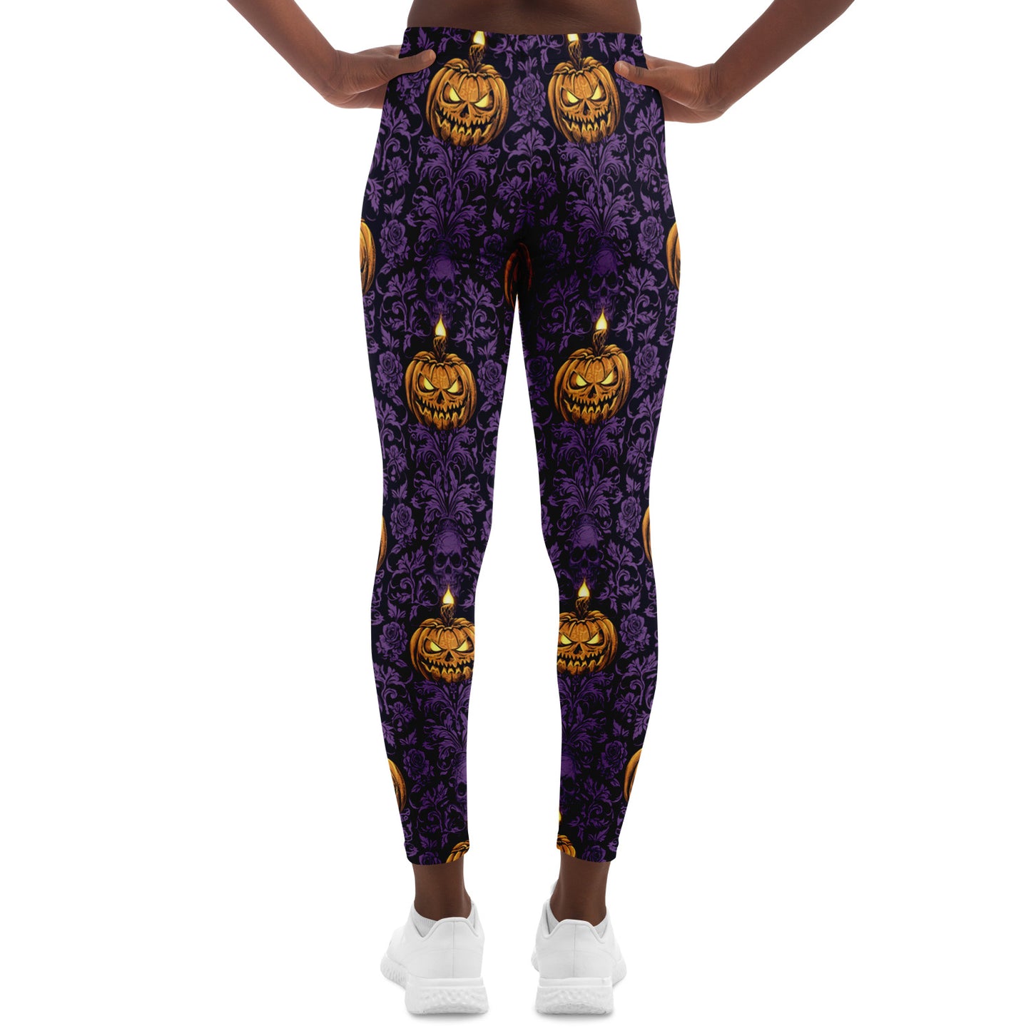 Bright Jacks, Dark Skulls - Leggings AOP