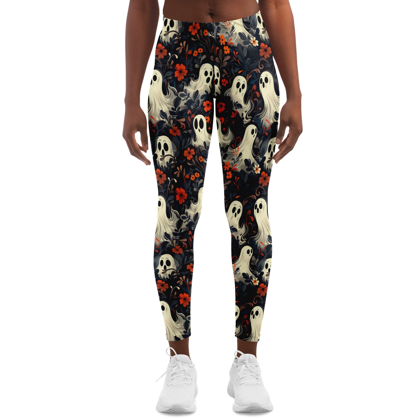 Flowerly Haunters - Leggings AOP