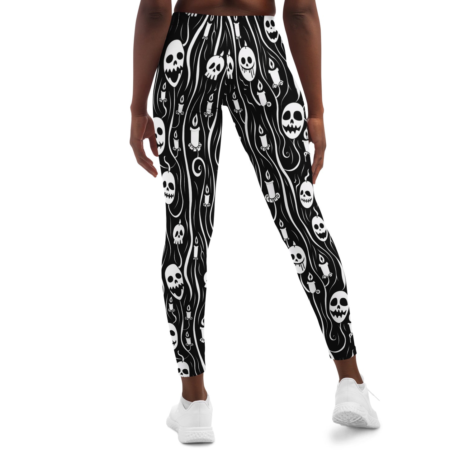 Candlesmoke Skullies - Leggings AOP