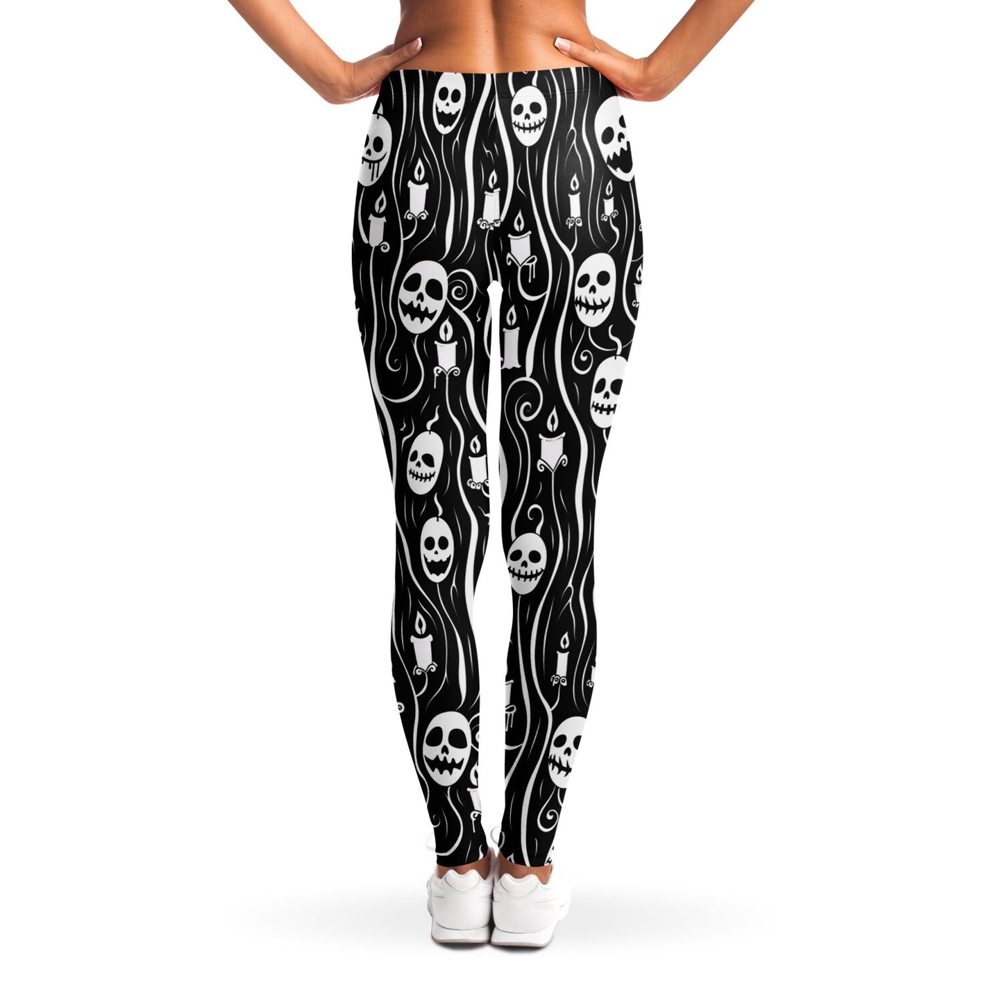 Candlesmoke Skullies - Leggings AOP