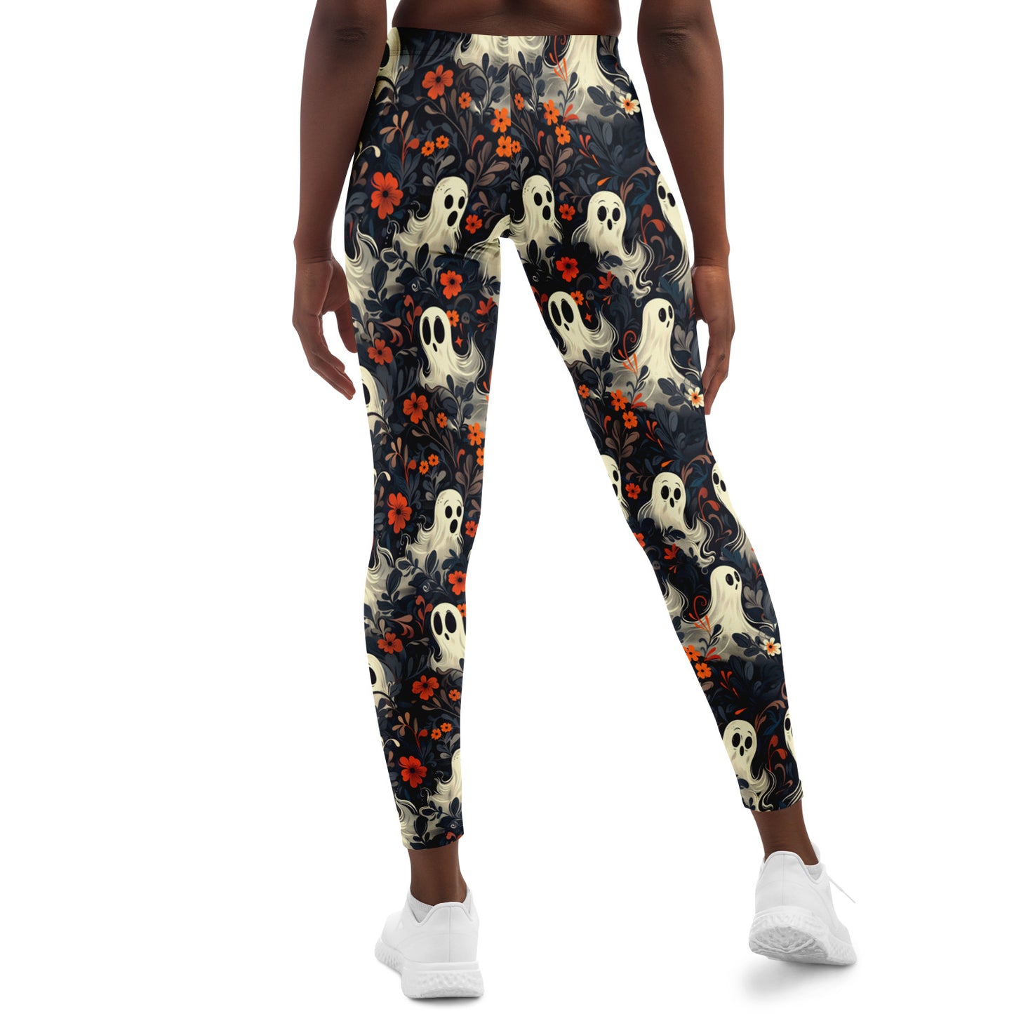 Flowerly Haunters - Leggings AOP