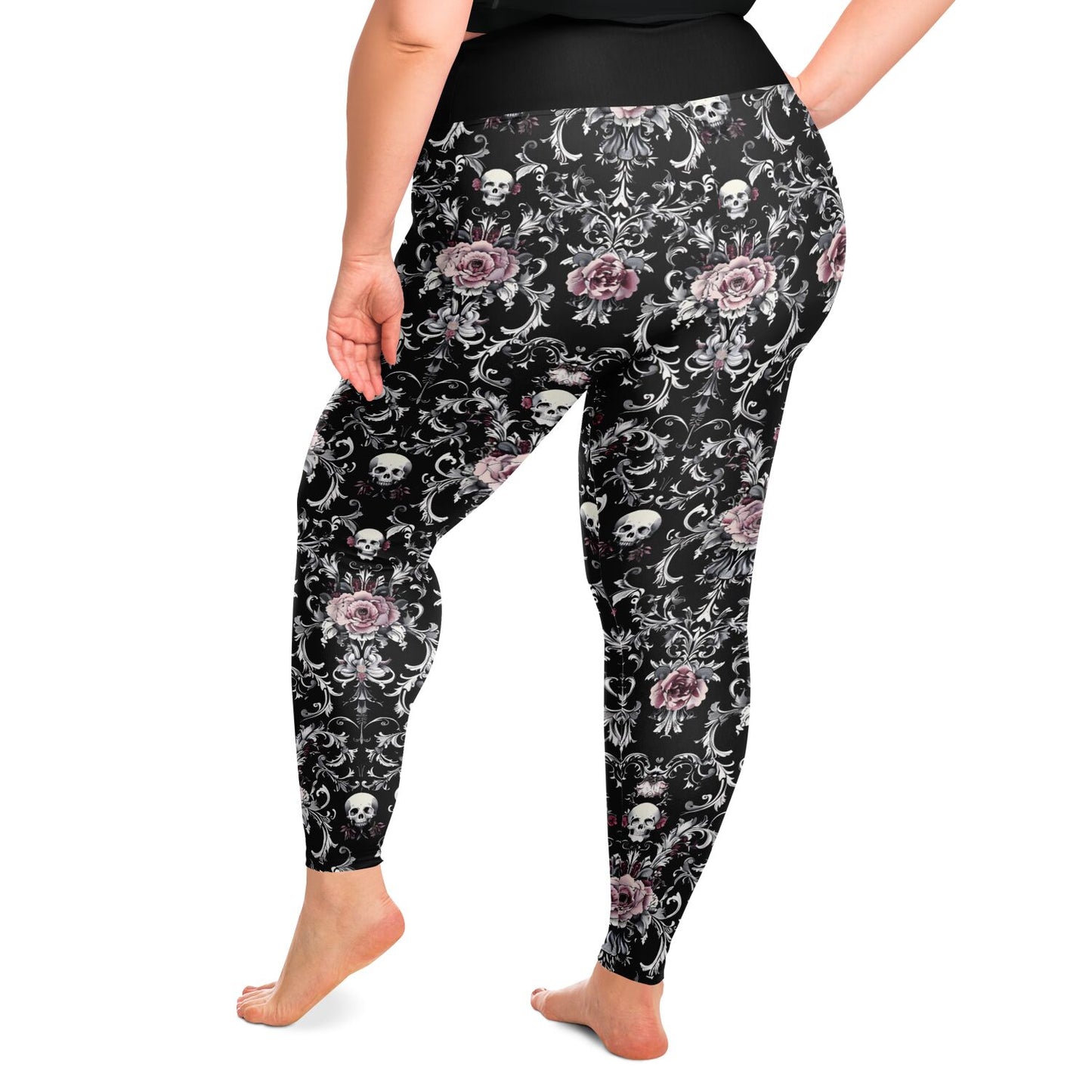 Pastel Goth - 2X - 6X Leggings - AOP