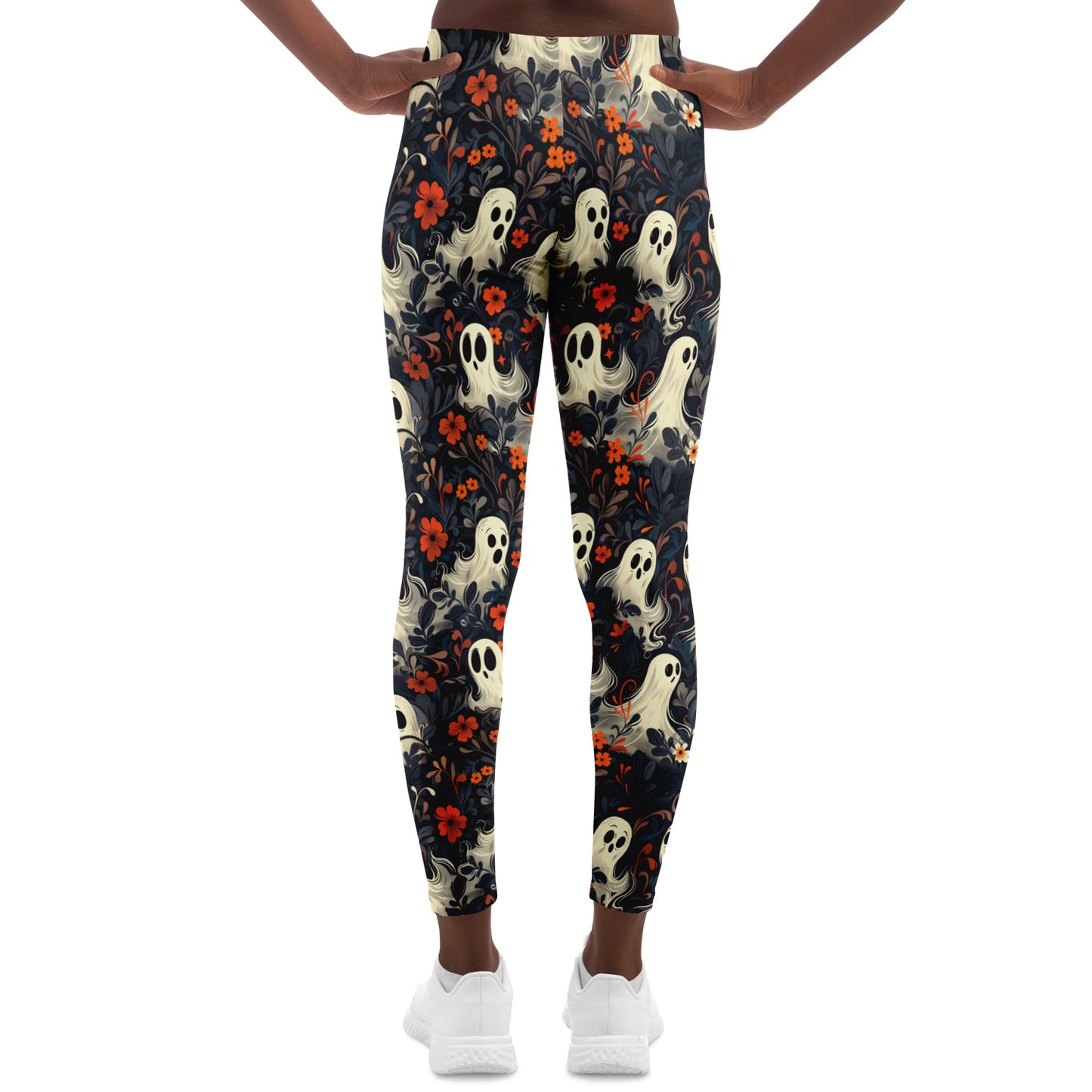 Flowerly Haunters - Leggings AOP