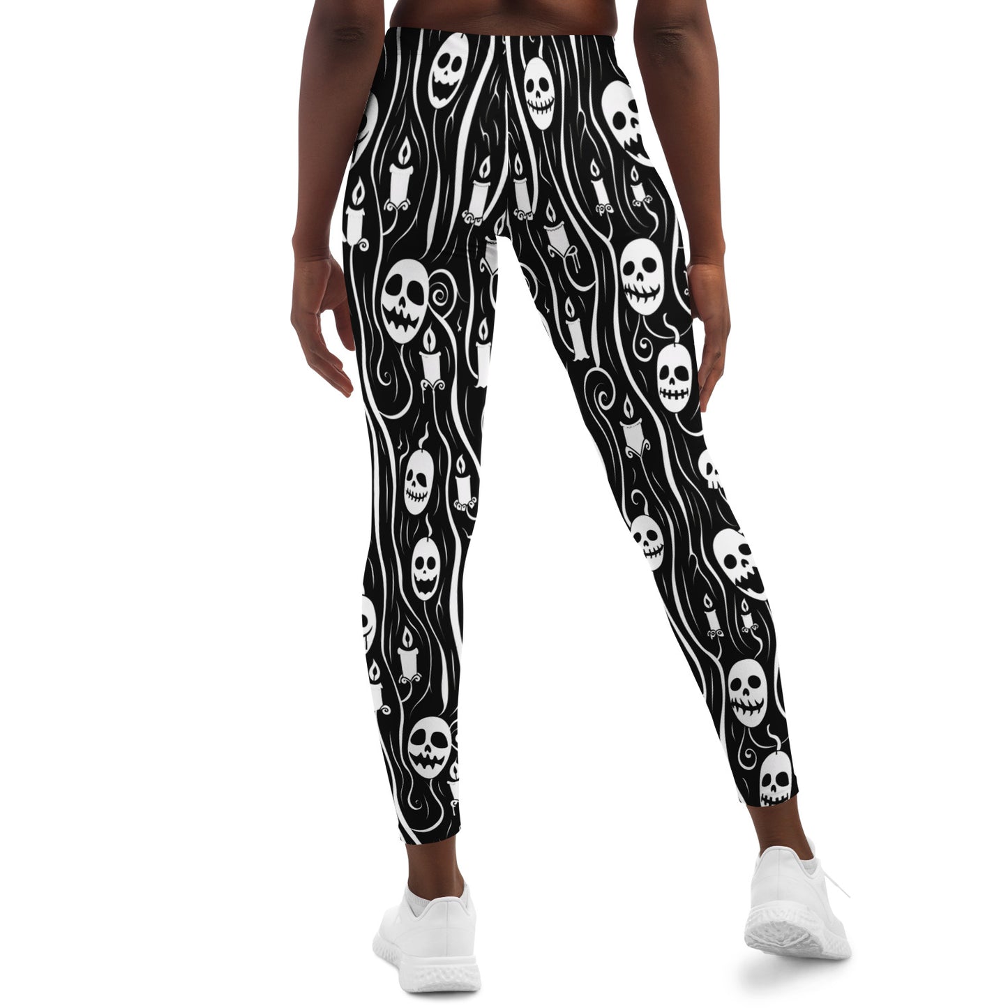 Candlesmoke Skullies - Leggings AOP