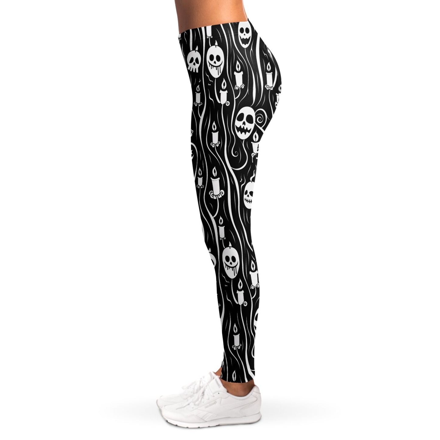 Candlesmoke Skullies - Leggings AOP