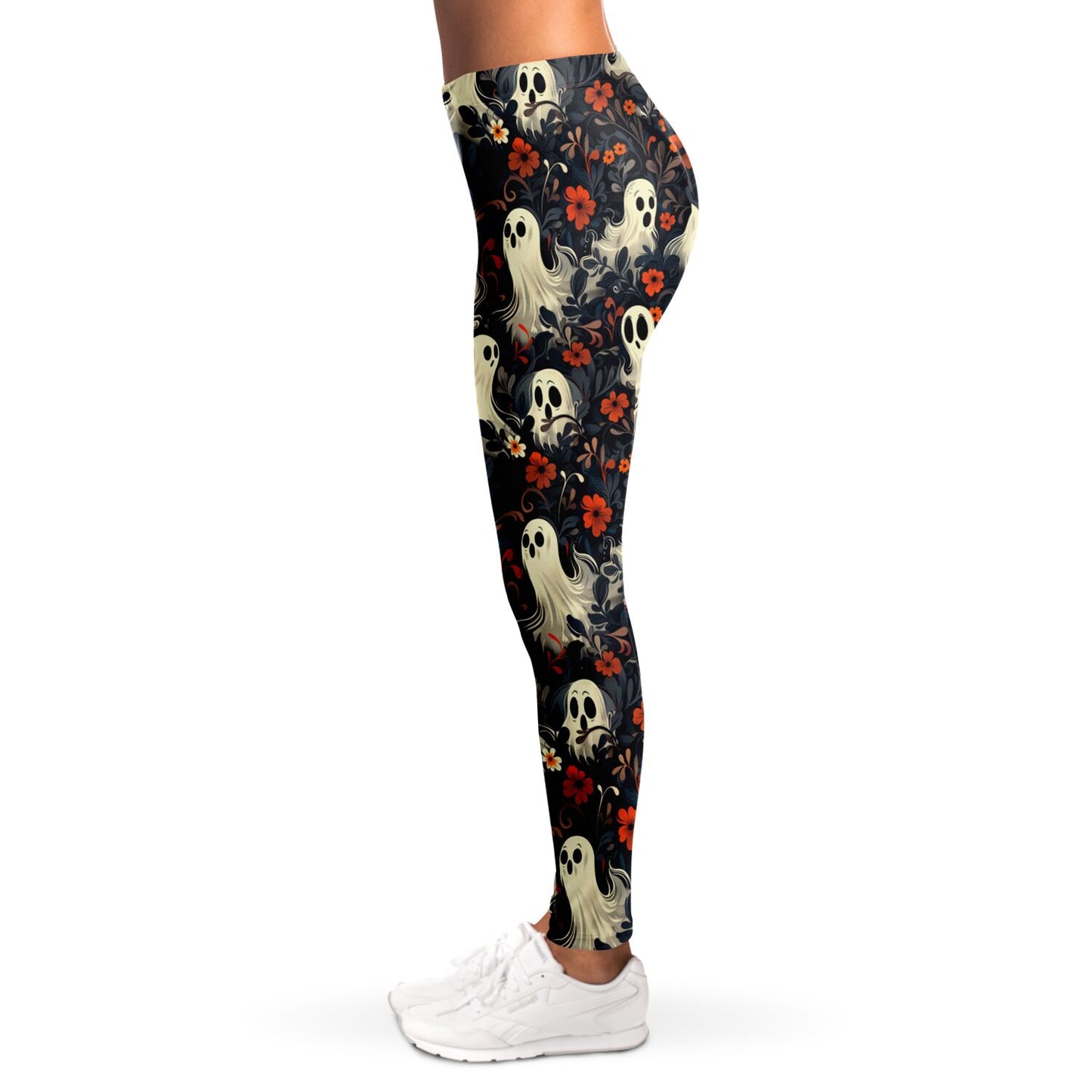 Flowerly Haunters - Leggings AOP