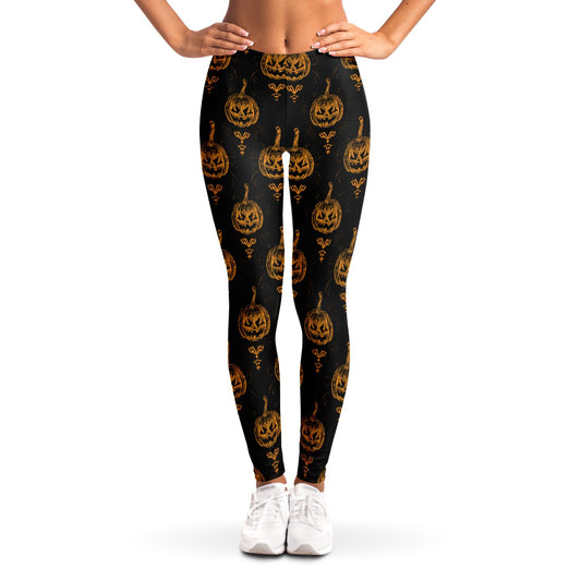 Devious Diagonal Jacks - Leggings AOP