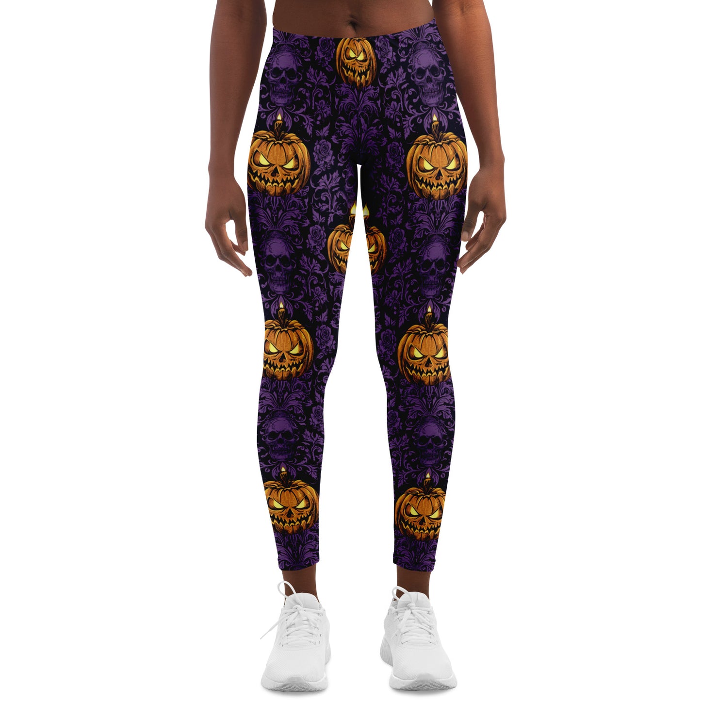 Bright Jacks, Dark Skulls - Leggings AOP