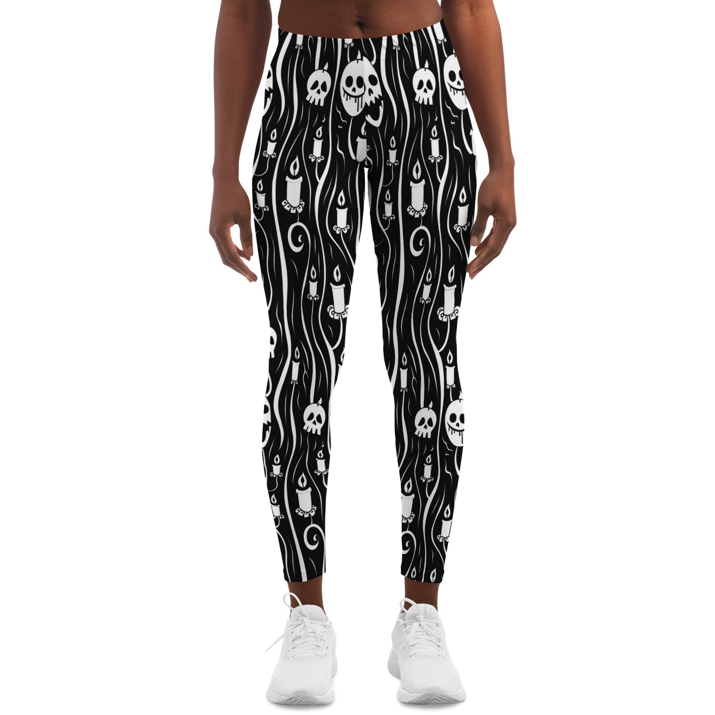 Candlesmoke Skullies - Leggings AOP