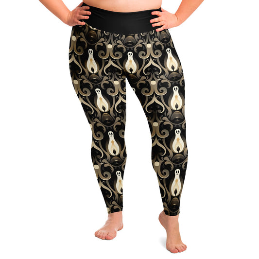 Ghostwick Candles - 2X - 6X Leggings - AOP