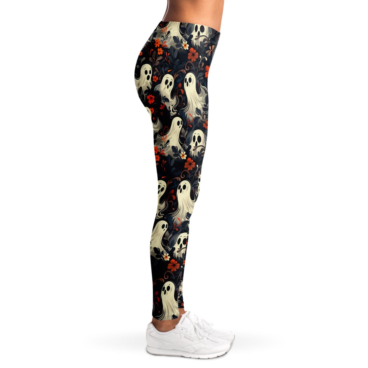 Flowerly Haunters - Leggings AOP