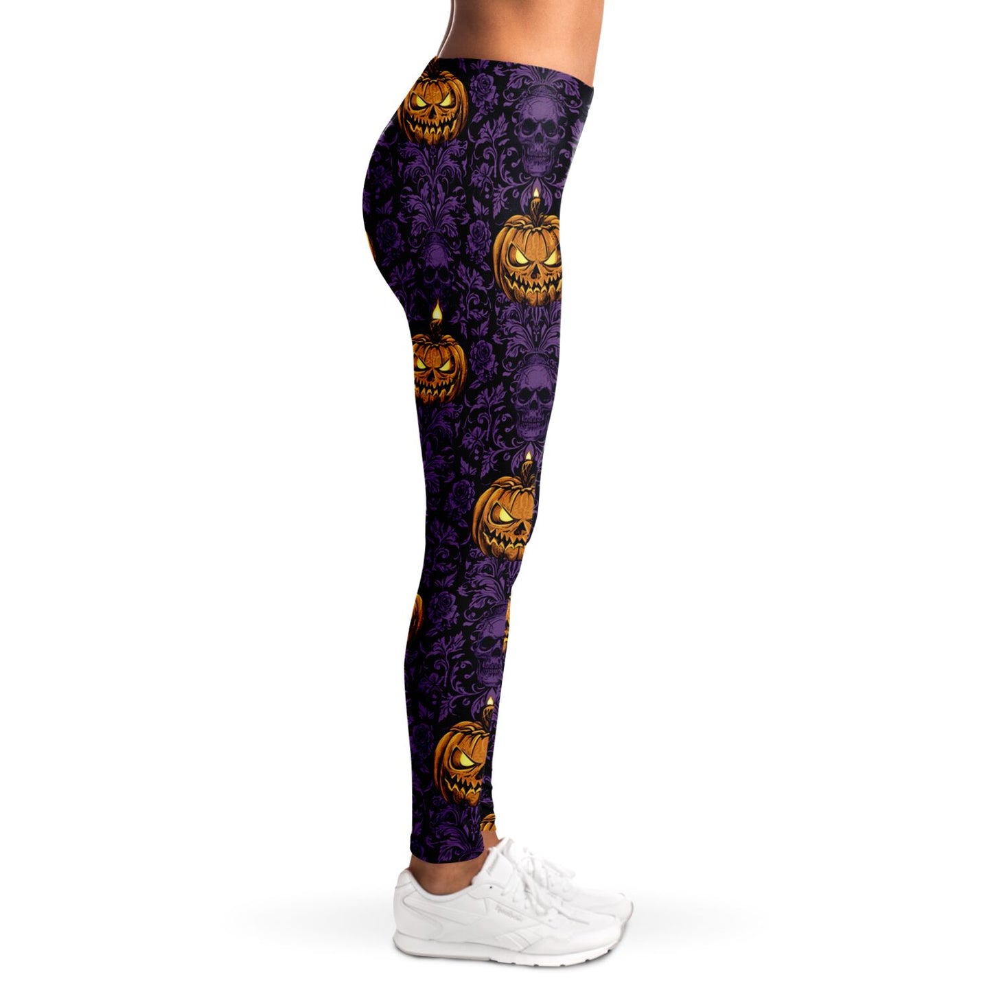 Bright Jacks, Dark Skulls - Leggings AOP