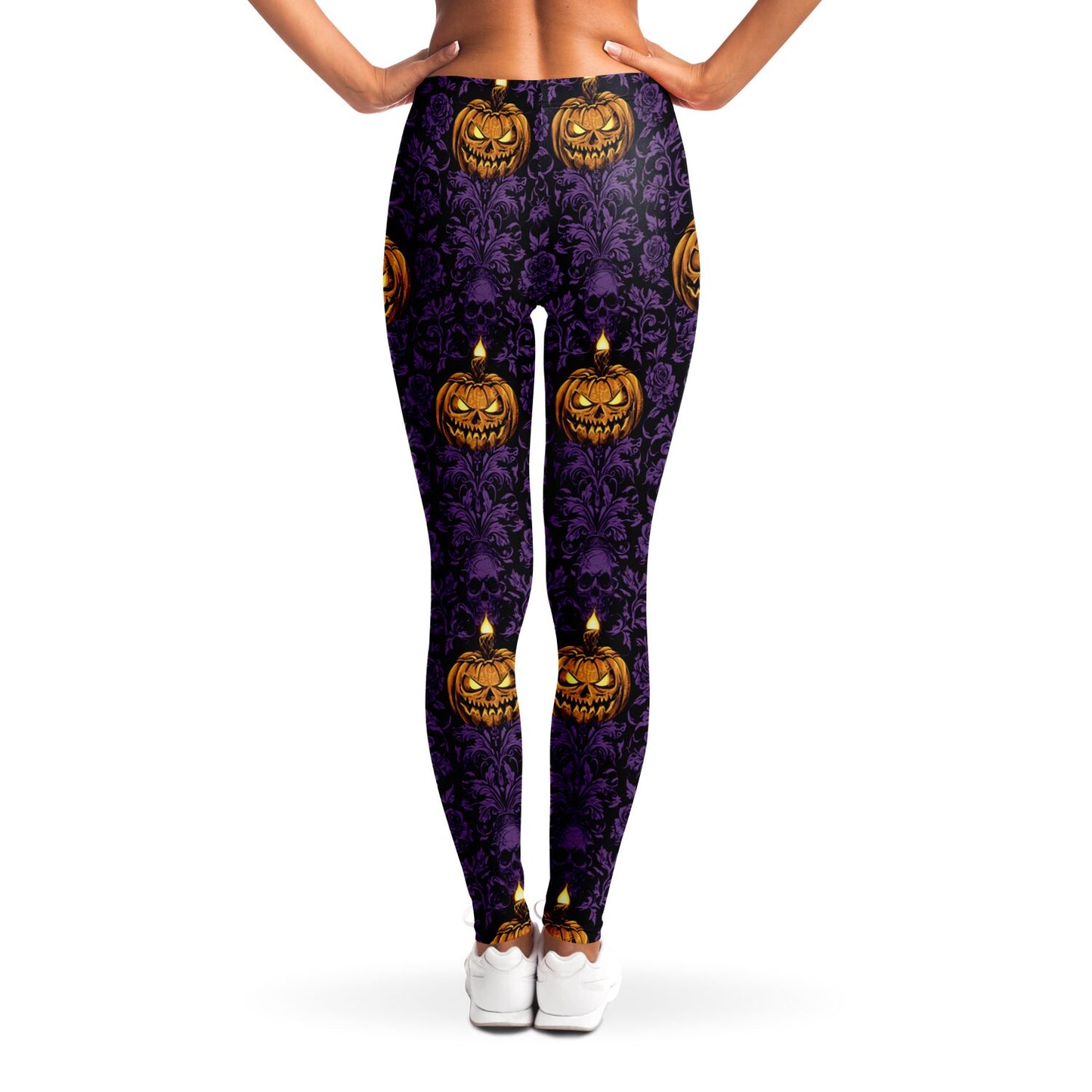 Bright Jacks, Dark Skulls - Leggings AOP