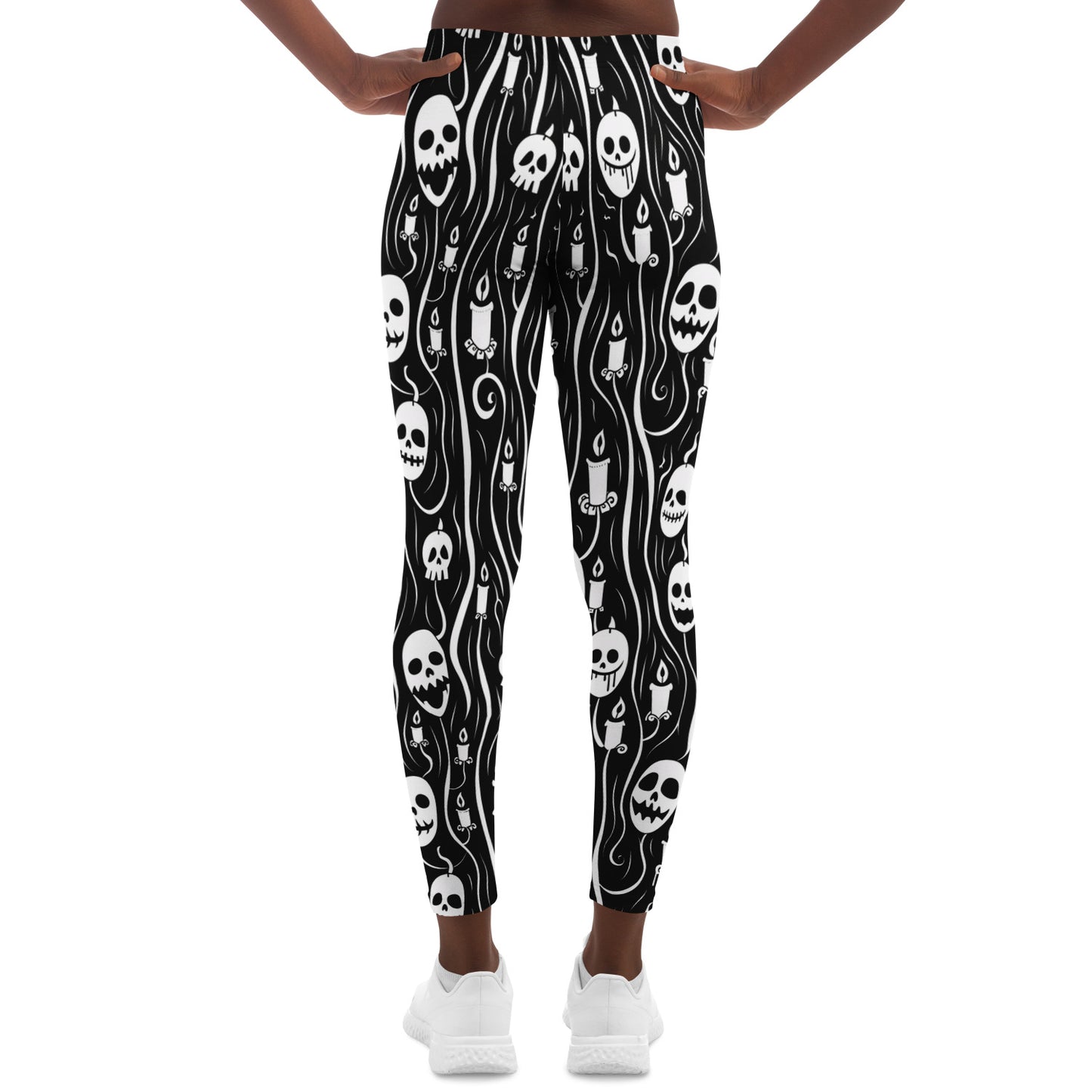 Candlesmoke Skullies - Leggings AOP