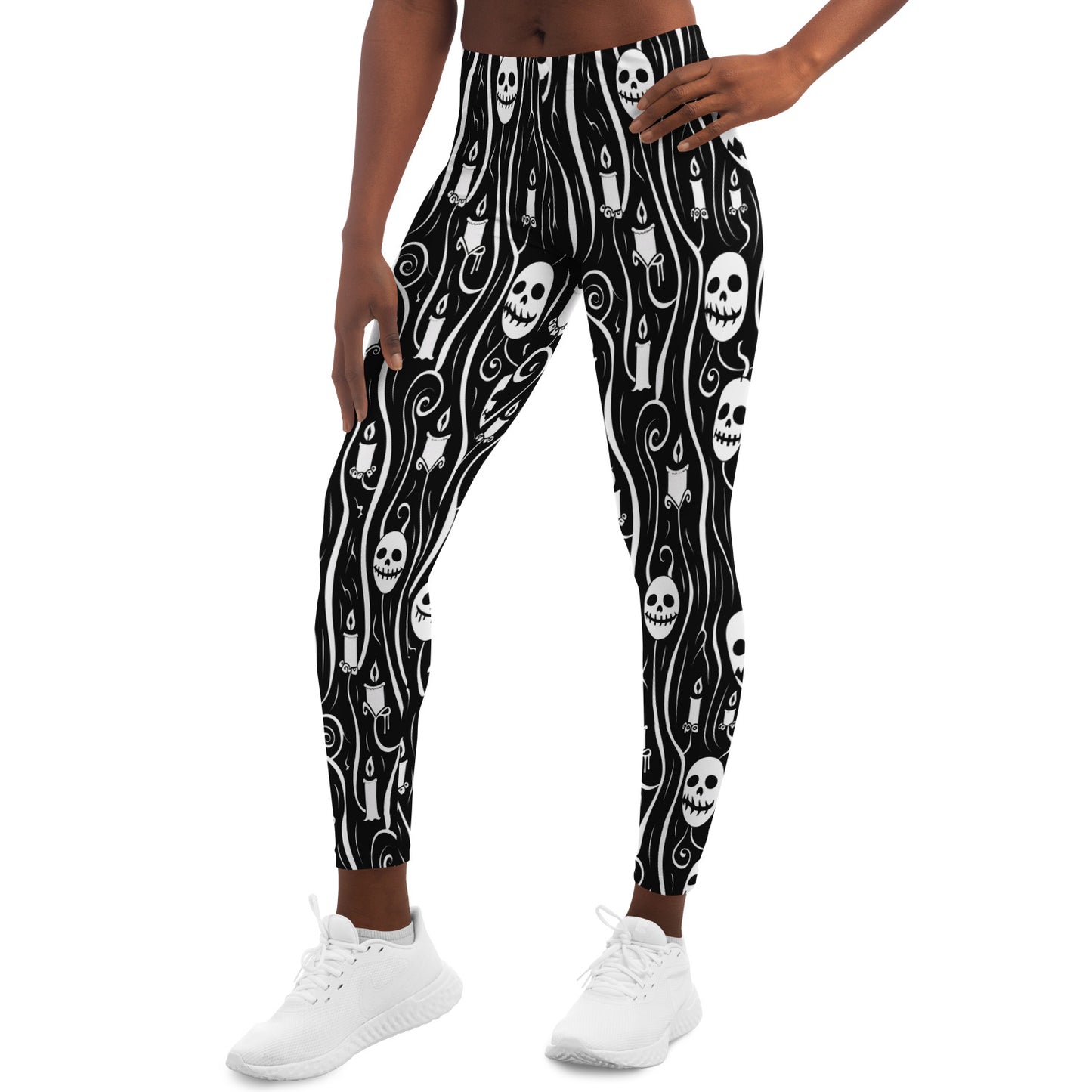 Candlesmoke Skullies - Leggings AOP