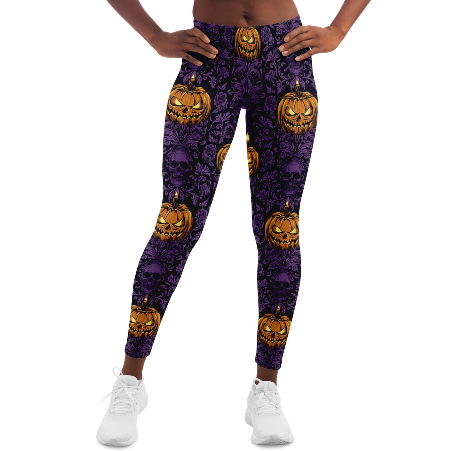 Bright Jacks, Dark Skulls - Leggings AOP