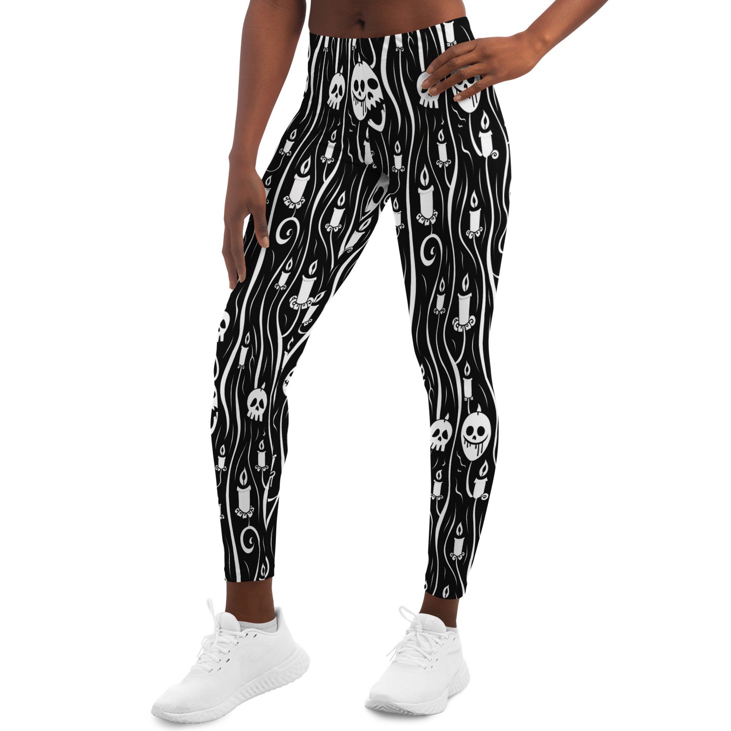 Candlesmoke Skullies - Leggings AOP