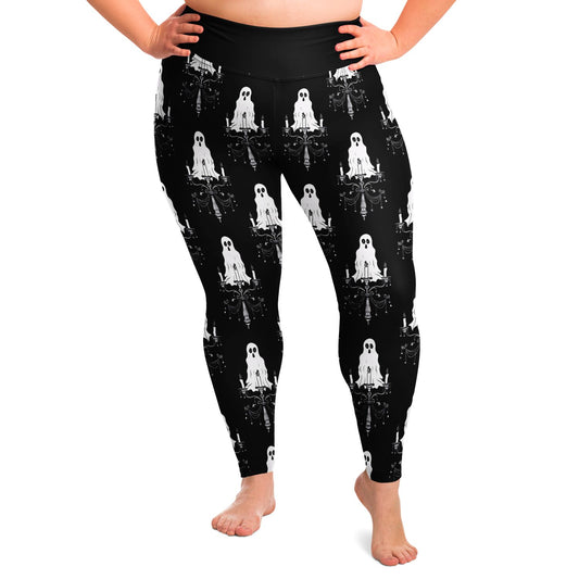 Ghostly Chandeliers  - 2X - 6X Leggings